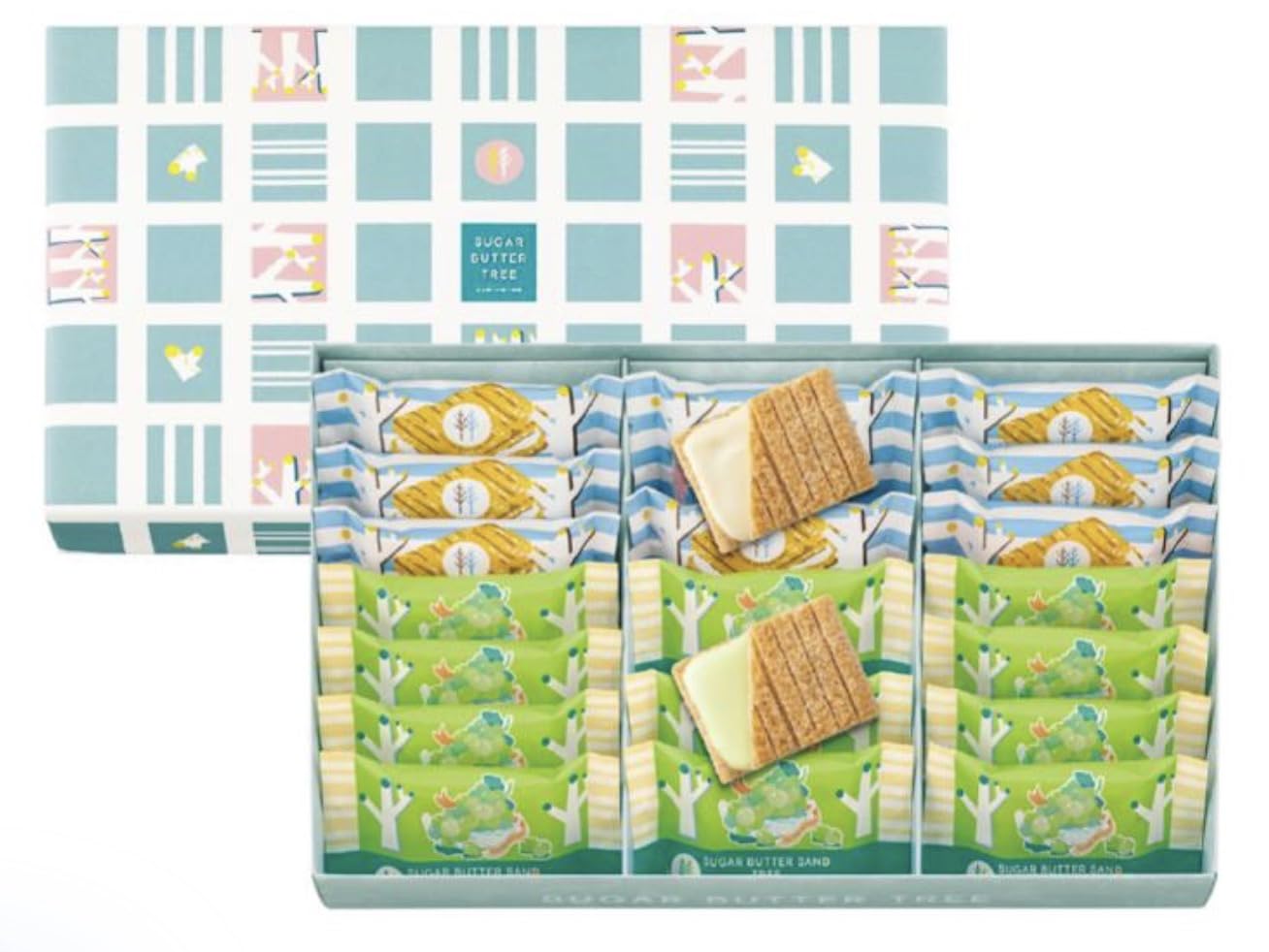Amazon.co.jp: シュガーバターの木 サンドコレクション お菓子 ギフト